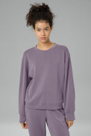 Velvra® Modal Crewneck Long Sleeve Sweatshirt