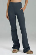 Dreamlux Zip Pocket Flared Bootcut Yoga Pant 29.5"