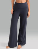 Dreamlux Wide Leg High Waisted Ultra Soft 27.5" Daily Pants - Petite