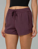 Shorts lounge de modal con cordón y bolsillos