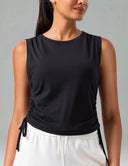 Sorona Adjustable Drawstring Cover-Up Tank Top