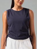 Sorona Adjustable Drawstring Cover-Up Tank Top