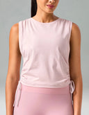 Sorona Adjustable Drawstring Cover-Up Tank Top