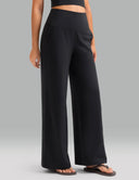 Dreamlux Wide Leg High Waisted Ultra Soft 27.5" Daily Pant - Petite