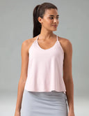 Sorona Open Back Sleeveless Workout & Yoga Tank Top