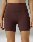 Dreamlux High Waisted No Front Seam 6" Workout Short
