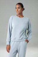 Velvra Modal Crewneck Long Sleeve Sweatshirt