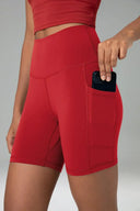 6'' gebürstete Shorts mit Taschen
