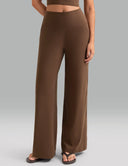 Dreamlux Wide Leg High Waisted Ultra Soft 27.5" Daily Pant - Petite