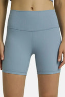 Dreamlux Buttery Soft Ribbed 6" Cropped Shorts