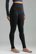 Dreamlux High Waisted No Front Seam 28" Full Length Workout Leggings w/ Pockets