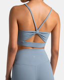 Dreamlux Strappy Sports Bra w/ Bowknot Back
