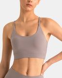 Dreamlux Strappy Sports Bra w/ Bowknot Back