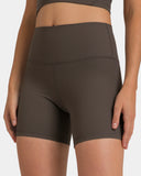 Dreamlux Buttery Soft Ribbed 6" Cropped Short