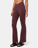 Leggings acampanados cruzados Dreamlux de 29,5"