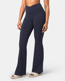 Leggings acampanados cruzados Dreamlux de 31,5"