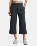 Dreamlux Mid Waisted Cropped Wide Leg Pant 22"