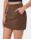 Velvra Modal Streamline A-Line Skirt w/ Pockets