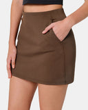 Velvra Modal Streamline A-Line Skirt w/ Pockets