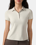 Sorona Longline Work Polo Shirt w/ Concealed Buttons