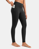 Dreamlux High Waisted No Front Seam 28" Full Length Workout Legging w/ Pockets
