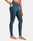 Dreamlux High Waisted No Front Seam 28" Full Length Workout Legging w/ Pockets