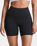 Dreamlux High Waisted No Front Seam 6" Workout Short