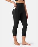 Dreamlux High Waisted No Front Seam 21" Workout Legging w/ Pockets
