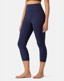 Dreamlux High Waisted No Front Seam 21" Workout Legging w/ Pockets