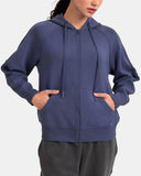 Velvra Modal Plush Soft Fleece Hoodie w/ Kangaroo Pocket