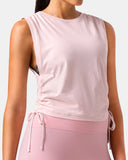 Sorona Adjustable Drawstring Cover-Up Tank Top