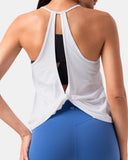 Sorona Open Back Sleeveless Workout & Yoga Tank Top
