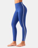 Dreamlux High Waisted No Front Seam 25" Yoga Legging w/ Contrast Trim
