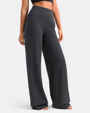 Dreamlux Wide Leg High Waisted Ultra Soft 32.5" Daily Pants - Tall