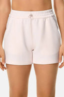 Shorts lounge de modal de 4" con bolsillos