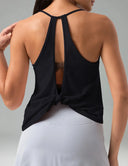 Sorona Open Back Sleeveless Workout & Yoga Tank Top