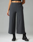 Essential High Waisted 25" Wide Leg Lounge Pants w/ Pockets