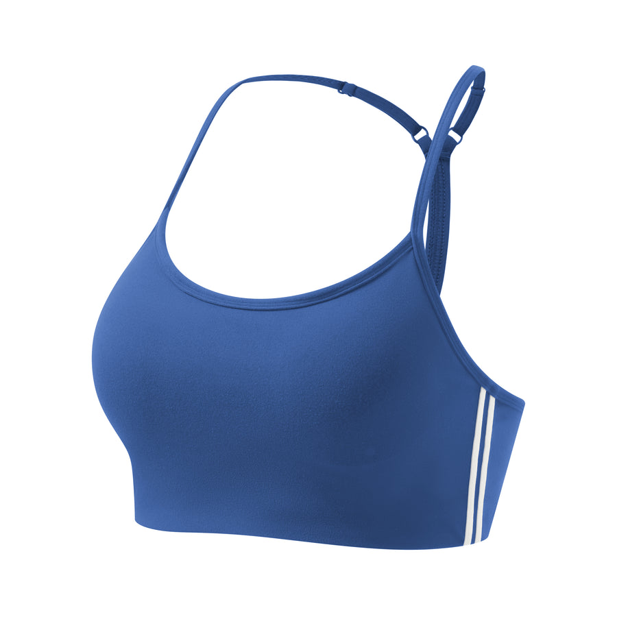 Dreamlux Y-Back Adjustable Sports Bra w/ Side Stripes