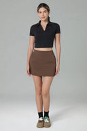 Velvra Modal Streamline A-Line Skirt w/ Pockets