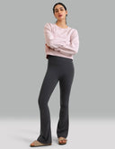 Velvra Modal Fleece Crewneck Sweatshirt w/ Thumb Holes