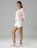 Sorona Oversized Long Sleeve Top w/ Twisted Open Back