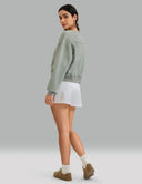 Velvra Modal Fleece Crewneck Sweatshirt w/ Thumb Holes