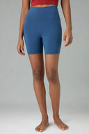 Essential High Waisted No-Roll 6" Sports Shorts w/ Pockets