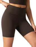 Dreamlux High Waisted No Front Seam 6" Workout Short