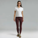 Dreamlux High Waisted No Front Seam 28" Full Length Workout Leggings w/ Pockets