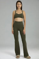 Legging acampanado Dreamlux de 29,5" con bolsillos con cremallera