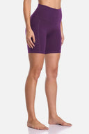 Essential High Waisted No-Roll 6" Sports Shorts w/ Pockets