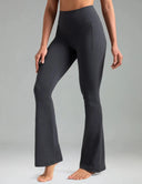 Dreamlux High Waisted No Front Seam Flare Legging w/Pockets 31.5"