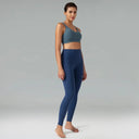 Dreamlux V-Neck Strappy Back Workout Bra – Light Support