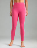 Dreamlux High Waisted No Front Seam 25" Yoga Legging w/ Contrast Trim